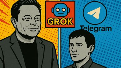 Grok به تلگرام آمد /بروزرسانی انقلابی اپلیکیشن محبوب ایرانیان!